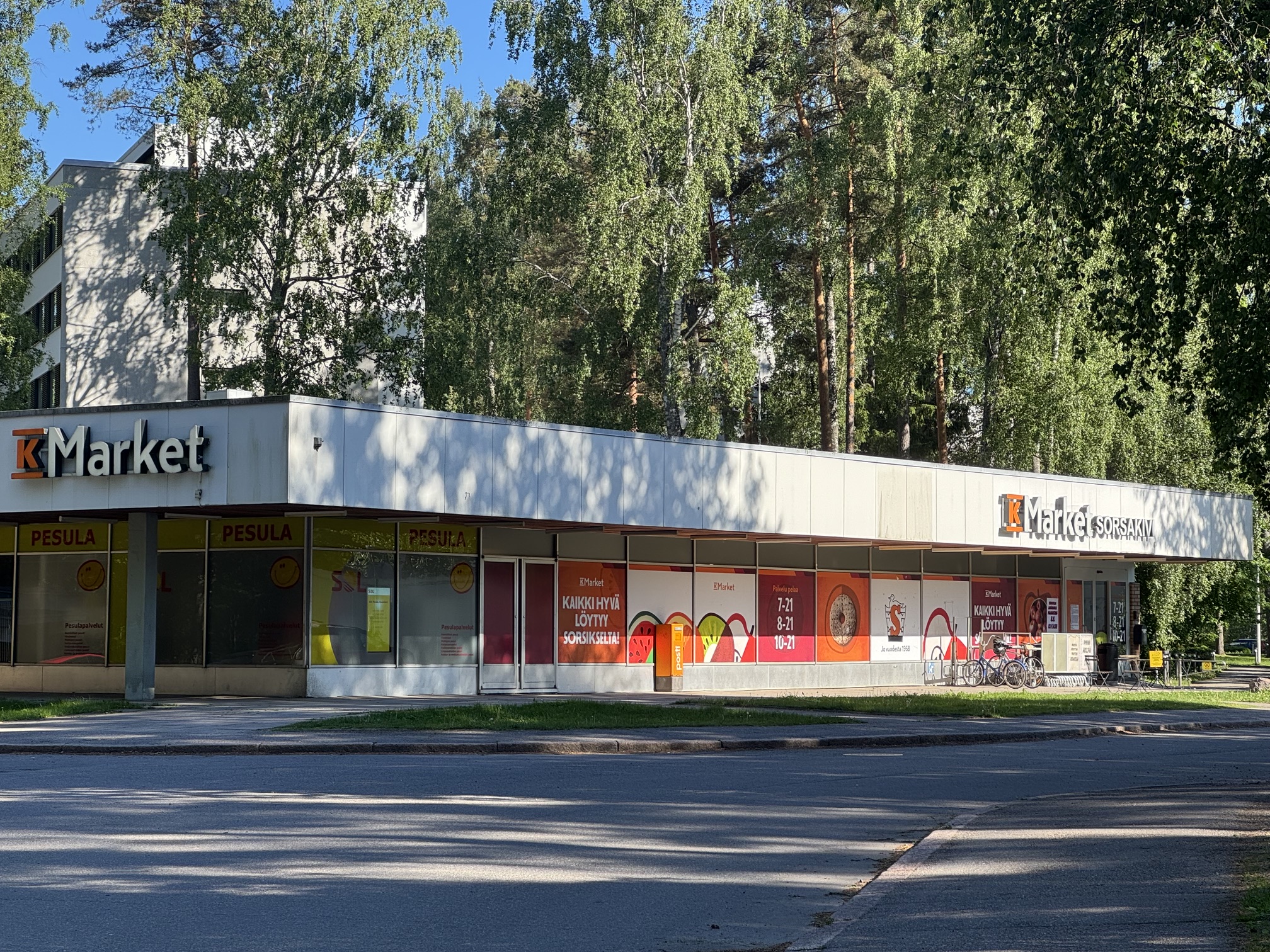Uusi liikerakennus Sorsiksen tilalle